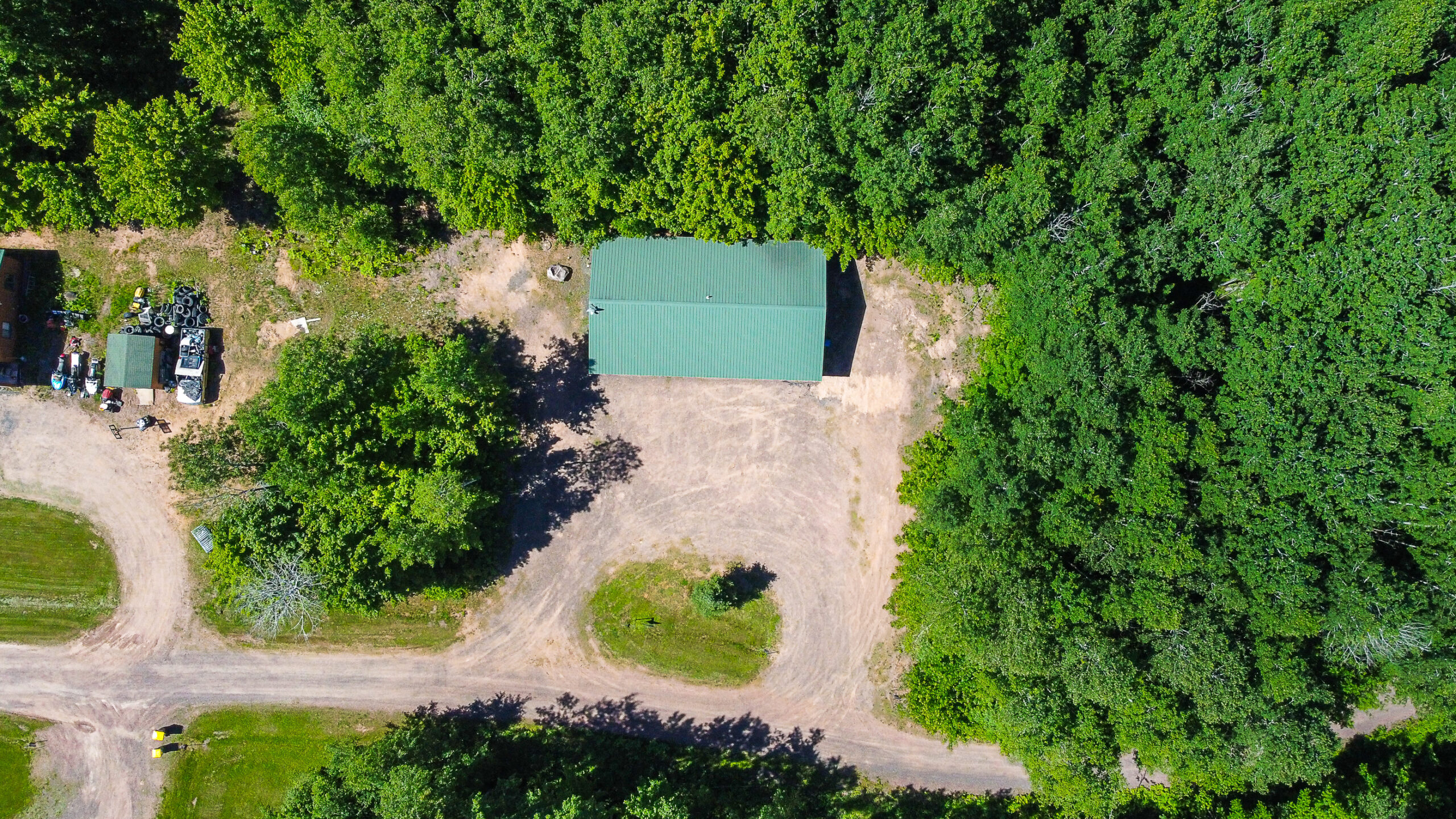 Freedom Valley property and surrounding woods